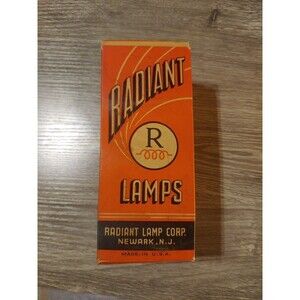 1940s Radiant Lamp Corp. Projector Bulb 500W 120V T20 C13-FILA Medium Prefocus